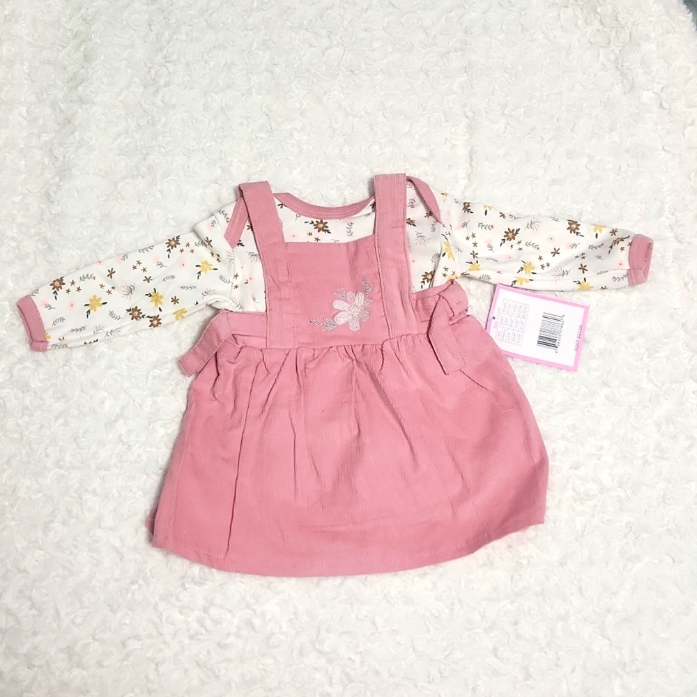 NWT Baby girl Corduroy 2 piece